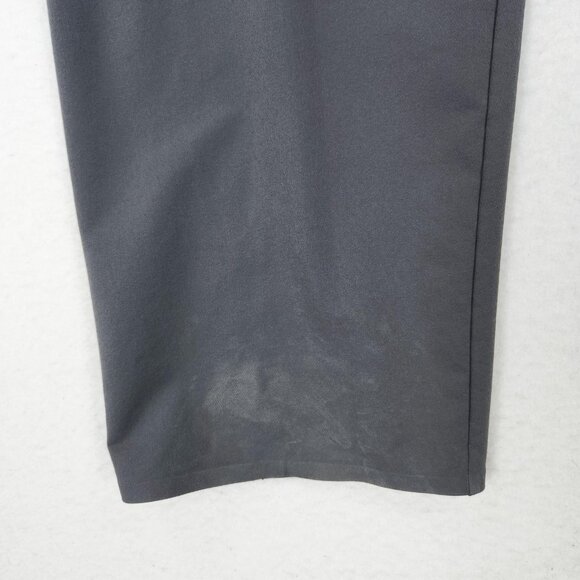 REI Pants Womens 22W Gray Hiking Stretch Belted Zip Pockets Semi Fitted Cargo - Picture 13 of 16